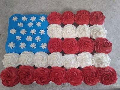 American Flag Cupcakes 01